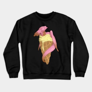 Neapolitan Ice Cream Dragon Crewneck Sweatshirt